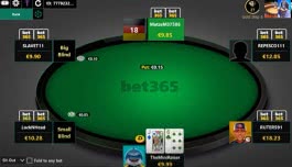 ВИДЕО: 30 минутна сесия в bet365 покер на 0,05 - 0,10 EUR